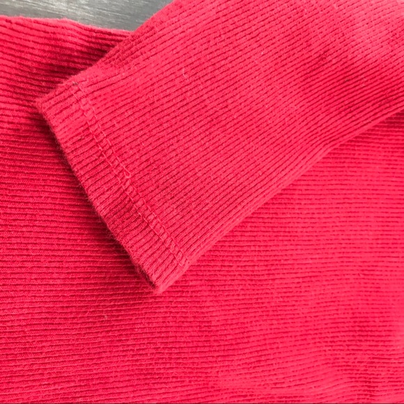 ❤️ Peter pan collar baby gap ribbed red onesie! - Picture 4 of 5